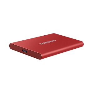 三星 MU-PC1T0R 1TB移动固态硬盘 T7 火星红 红色 USB3.2 USB3.1 高速