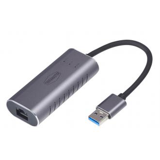 铁威马 A-USBLAN-2.5G USB3.0转2.5G的网卡 将TNAS传输速度提升至2.5G