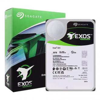希捷 ST20000NM002H 20TB企业级硬盘 512MB 7200RPM CMR垂直 SATA 希捷银河Exos X24系列