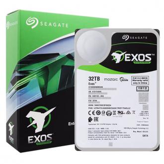 希捷ST32000NM004K 32TB企业级硬盘 512MB 7200RPM CMR垂直 SATA 希捷银河Exos X24系列 服务器硬盘