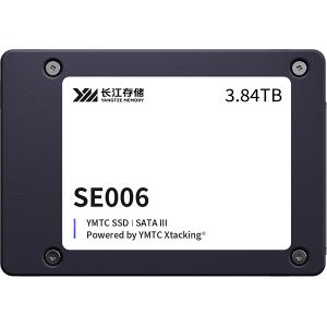长江存储YMES0XH11B48ME 3.84T企业级固态硬盘 2.5 寸 SATA接口 SE006系列