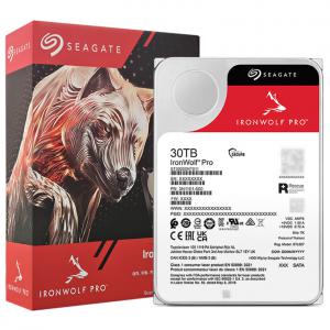 希捷ST30000NT011 30TB NAS硬盘 512MB 7200转PMR CMR垂直技术 SATA 酷狼 IronWolf Pro系列